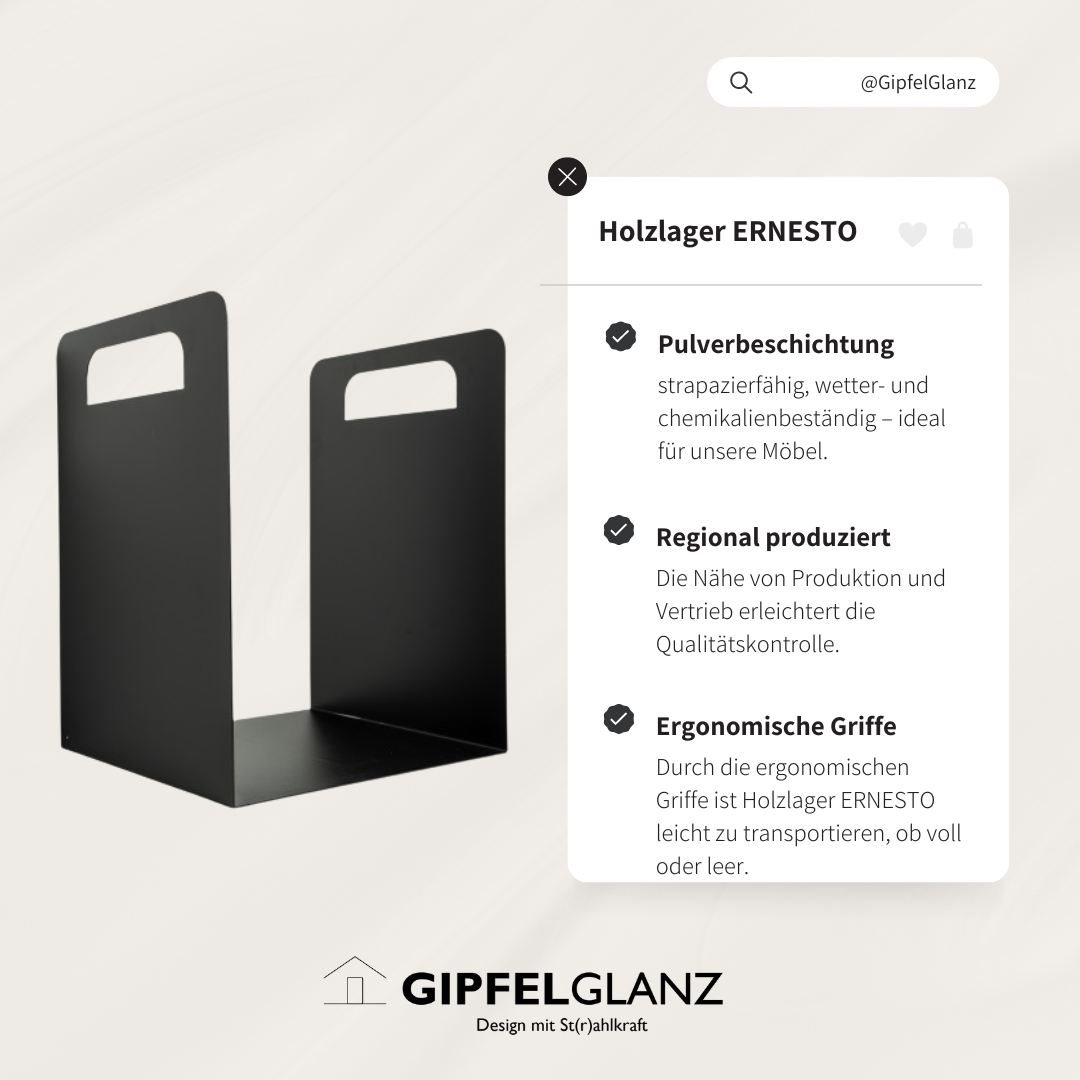 Holzlager ERNESTO